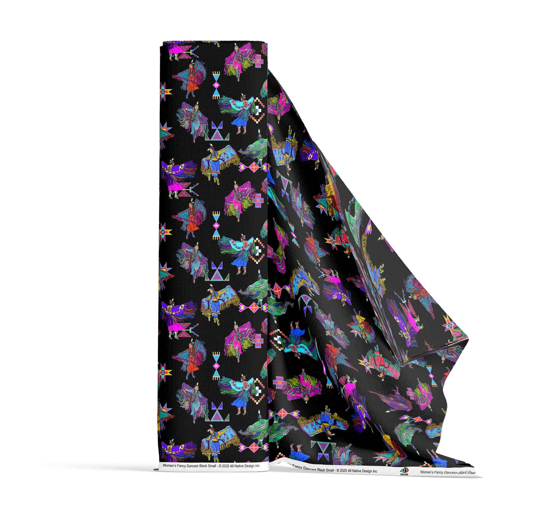 Women's Fancy Dancers Black Lightweight & Breathable Quilt With Edge-wrapping Strips