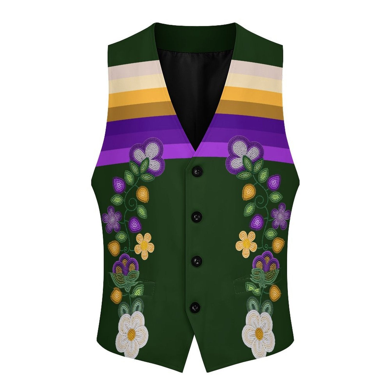Midnight Moss Bloom Vest