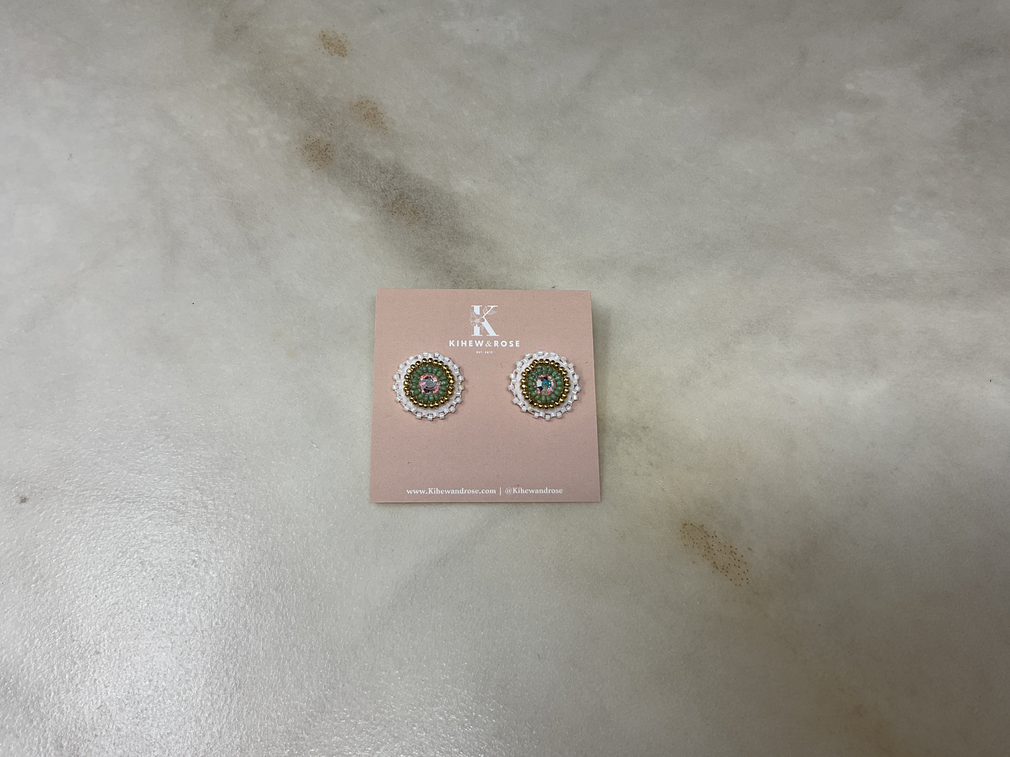 Kihew & Rose Beaded earrings