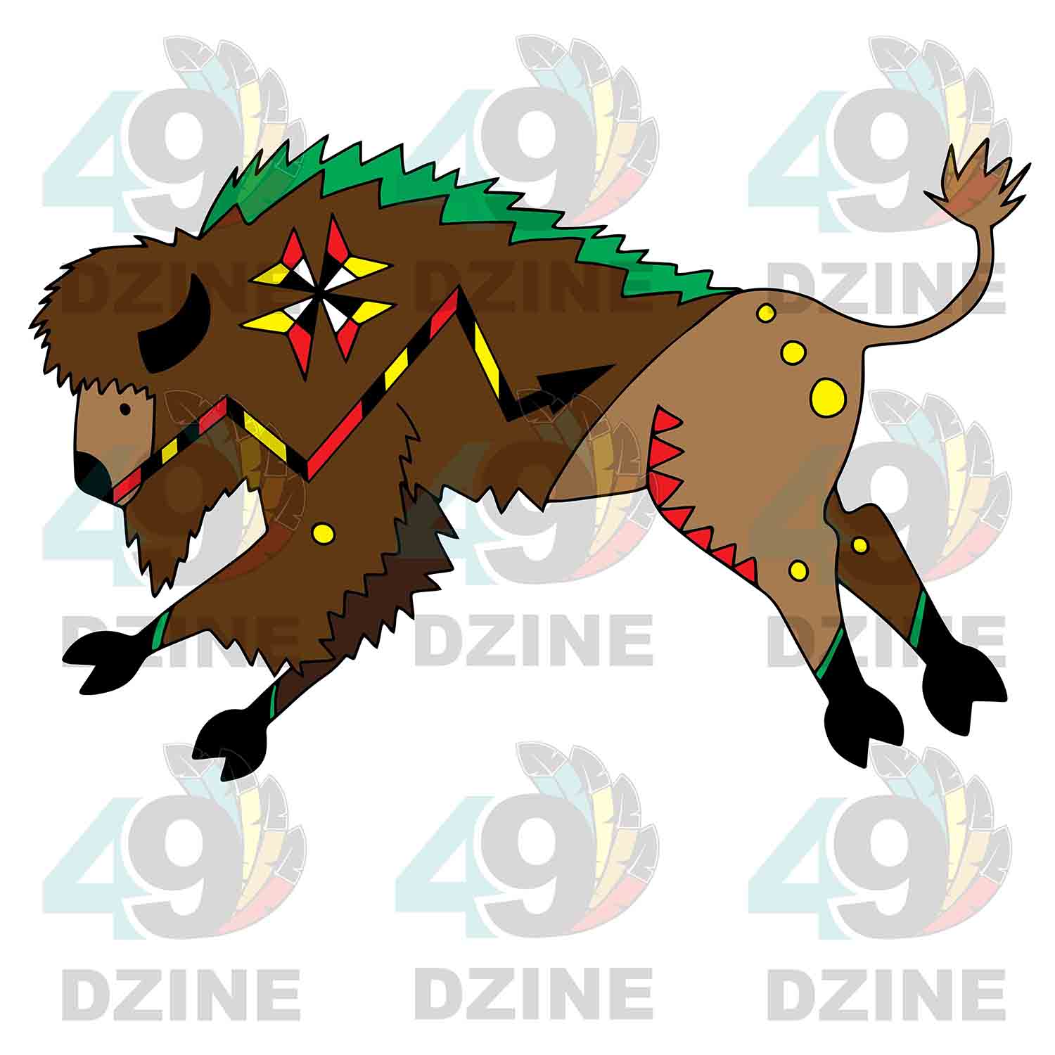Ledger Bison 01 Sticker