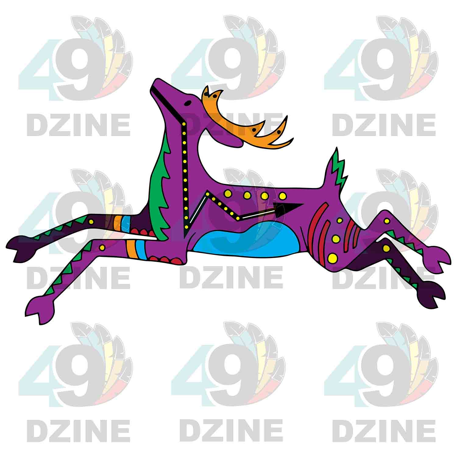 Ledger Deer 01 Sticker
