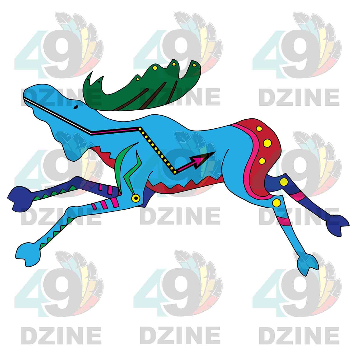 Ledger Moose 01 Sticker