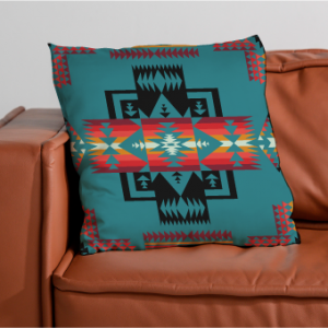 Geometric Throw Cushion
