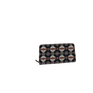 Geometric Zipper Wallet