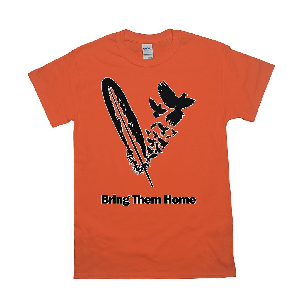 Bring Them Home T-shirt 49 Dzine Orange Small (S)