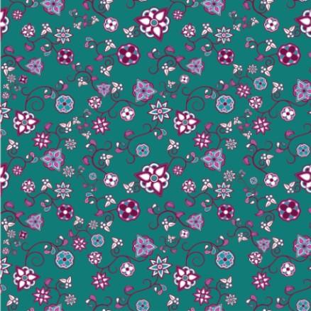 Burgundy Bloom Sequin Fabric Fabric 49 Dzine