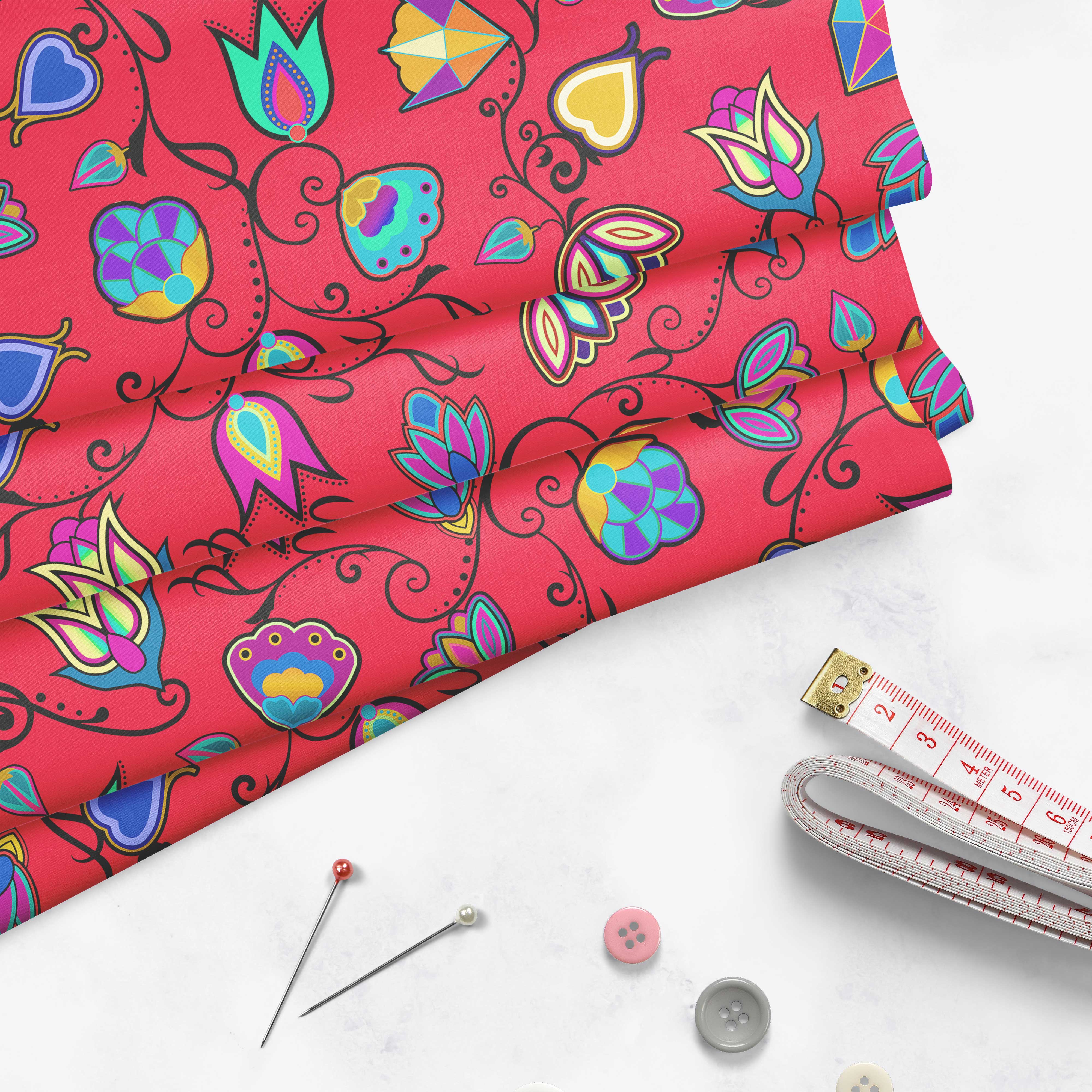 Indigenous Paisley Dahlia Fabric by the Yard 49 Dzine