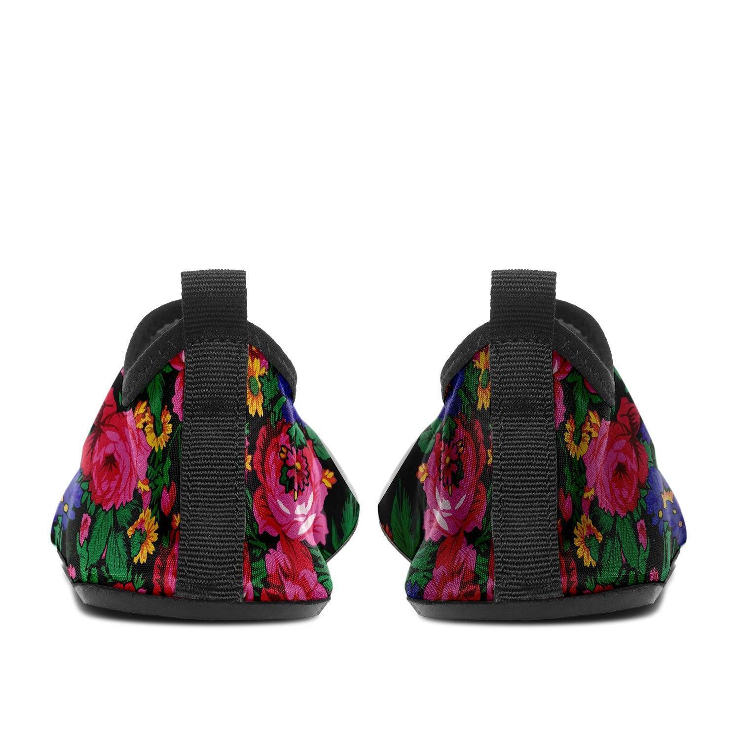 Kokum's Revenge Black Sockamoccs Kid's Slip On Shoes 49 Dzine