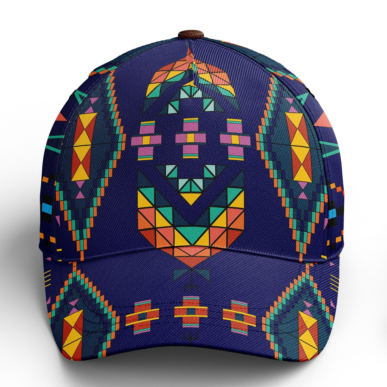 Travois Tipi Blue Snapback Hat