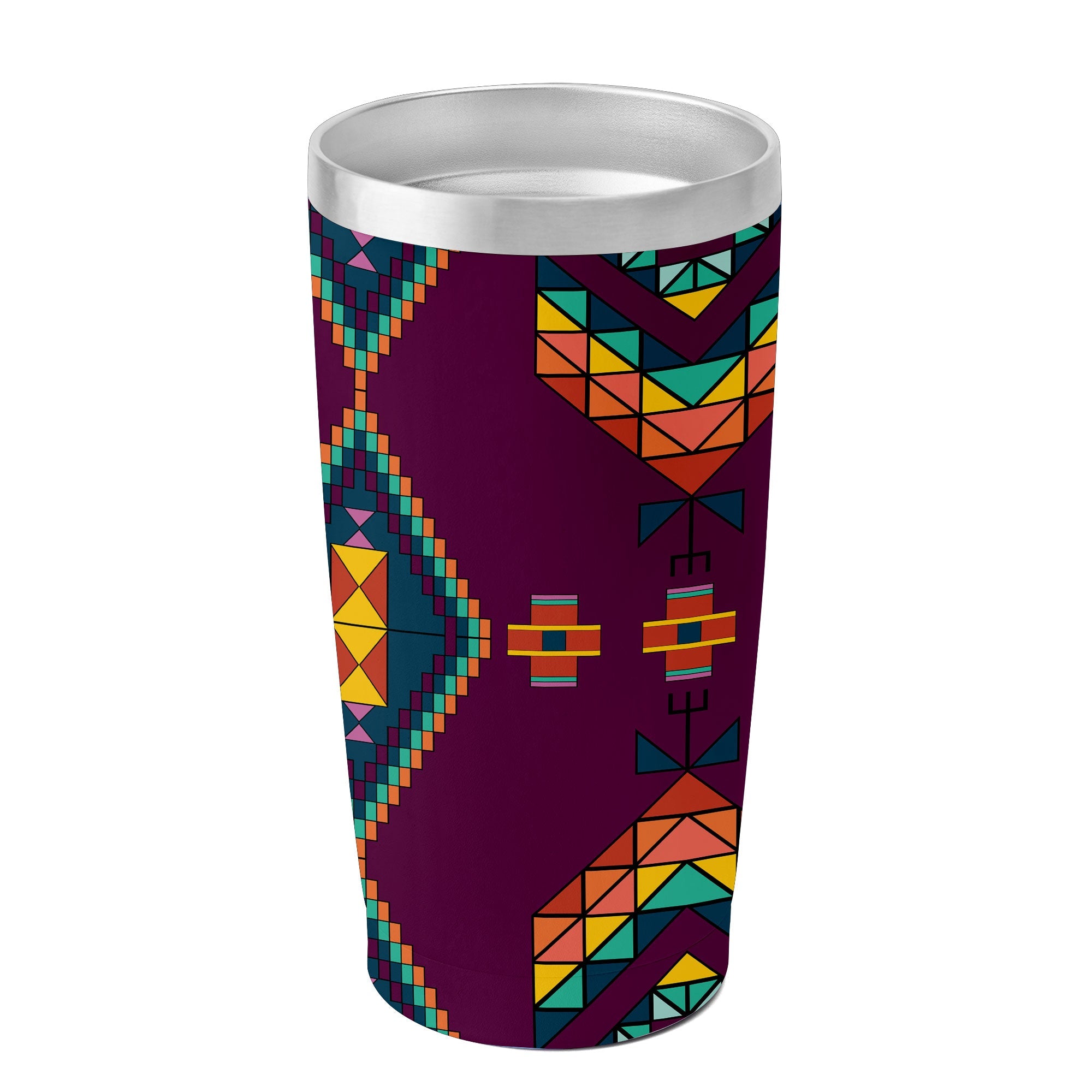 Travois Tipi Berry 15OZ Tumbler