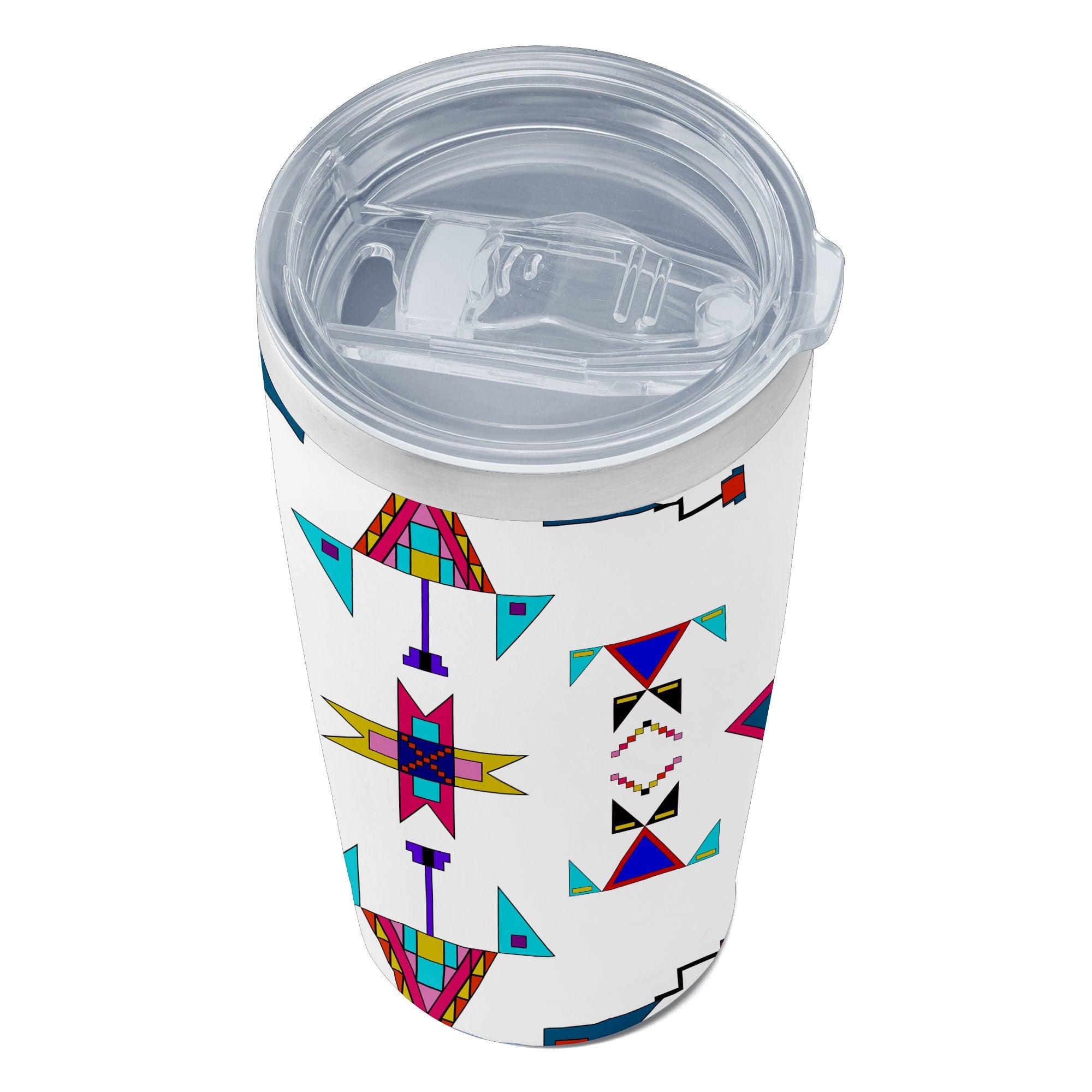 Enemy Territory White 15OZ Tumbler