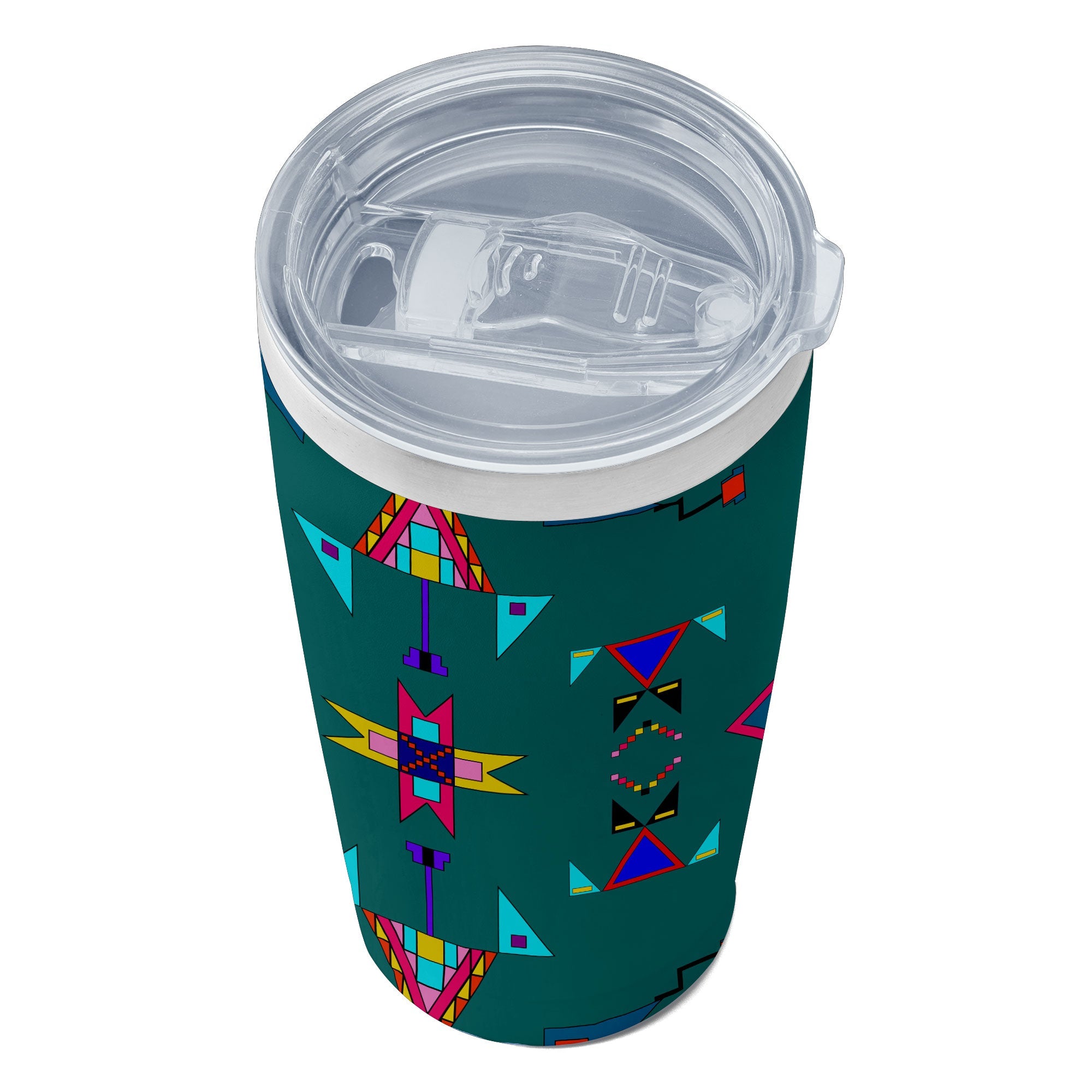 Enemy Territory Teal 15OZ Tumbler