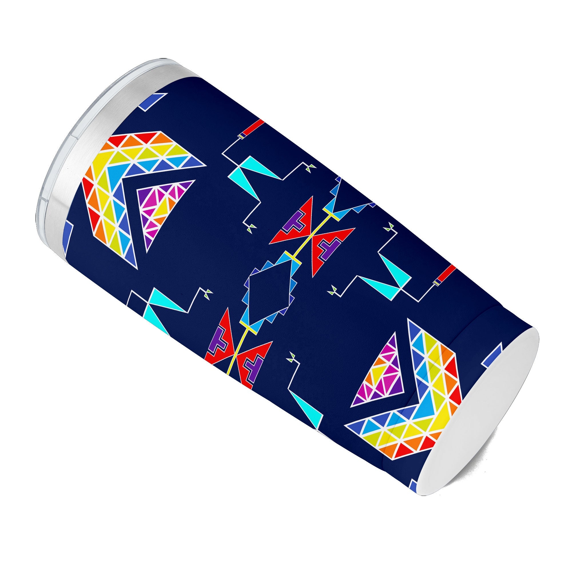 Rainy Chief Rainbow Night Lake 15OZ Tumbler