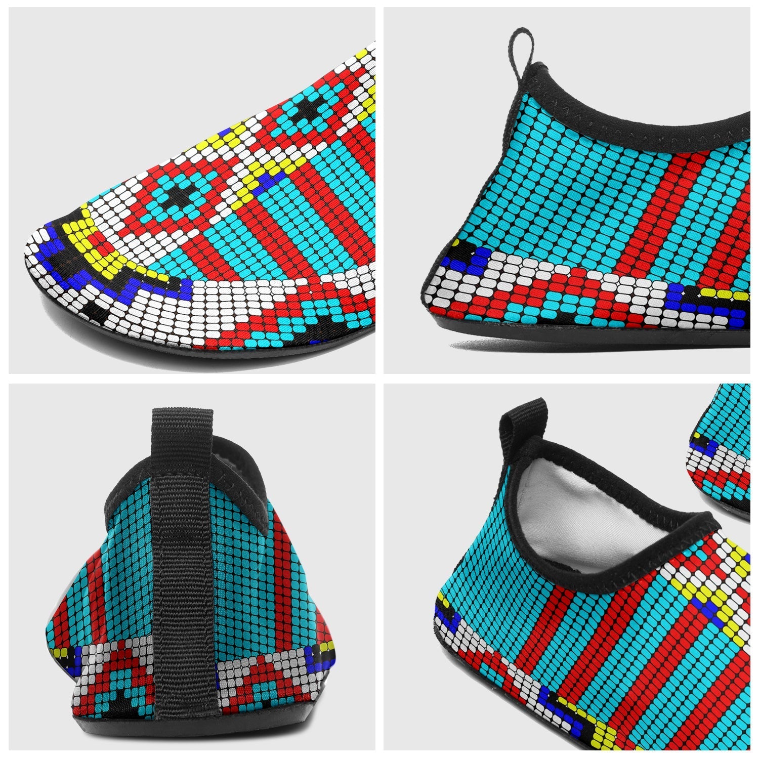 Kids Traditional Powwow 09 Sockamoccs Slip On Shoes