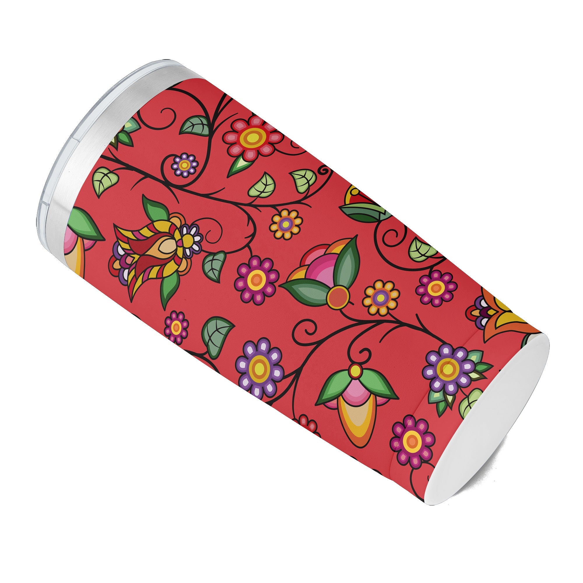 Heartbeat Petals Red 15OZ Tumbler