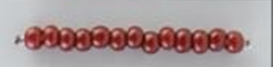 Frosted Color Seed Beads Size 11/0 -Deep Oxblood