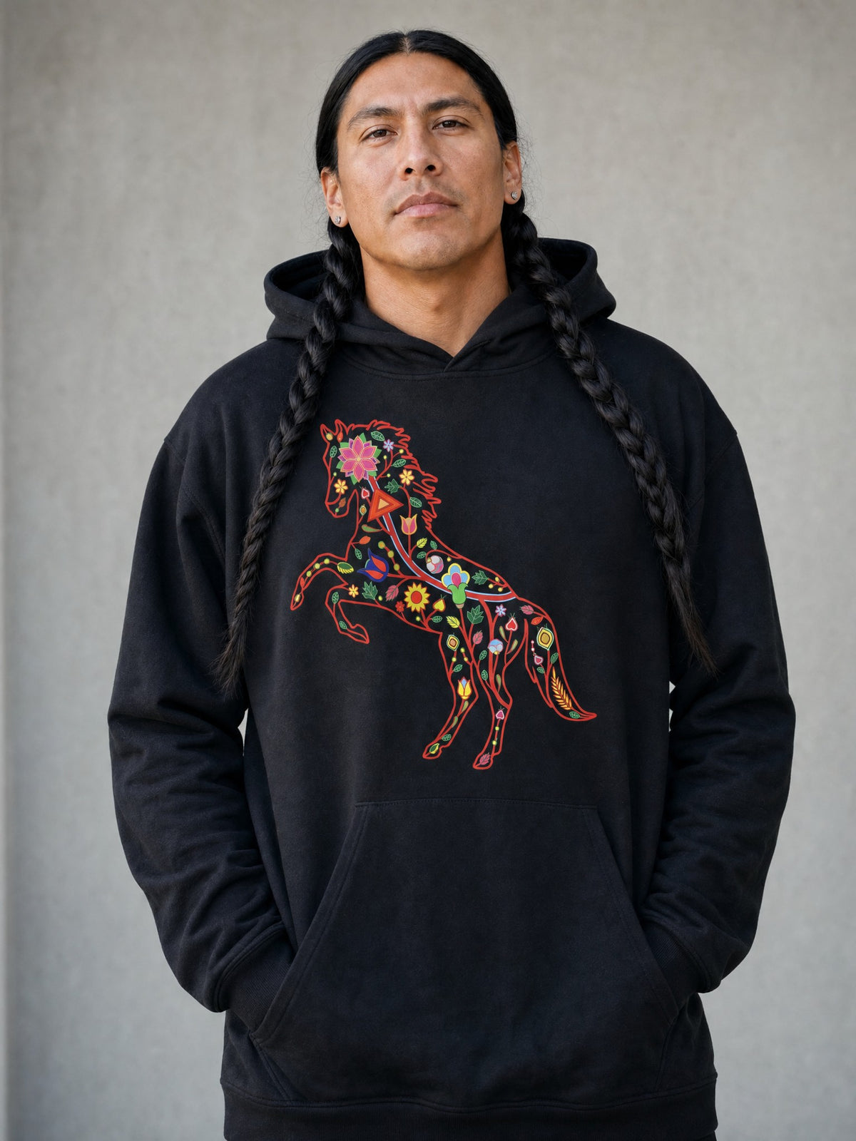 Floral Animals Hoodies