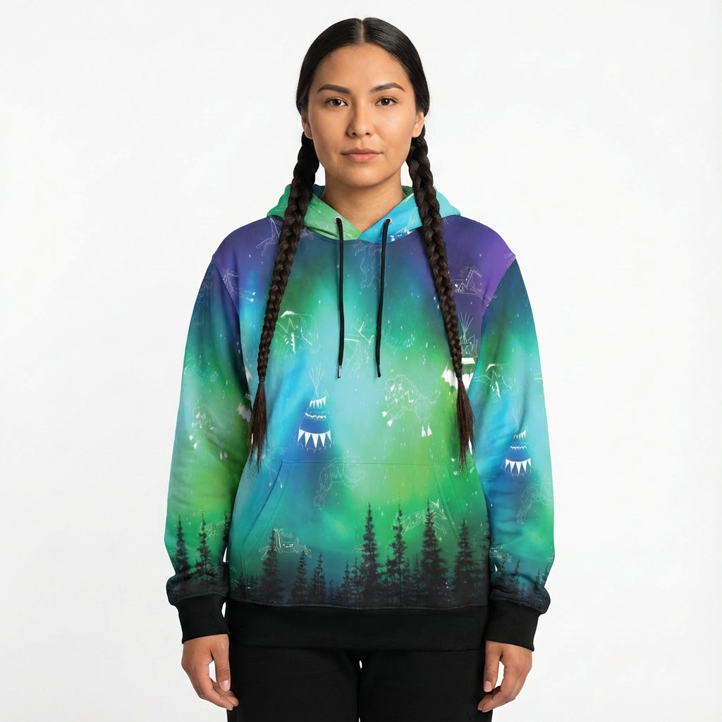 Aurora Medicine Animals Pullover Hoodie