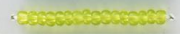 Transparent Seed Beads Size 11/0 - Seaweed
