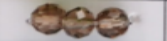 6mm Rondelle Glass Bead - Wood