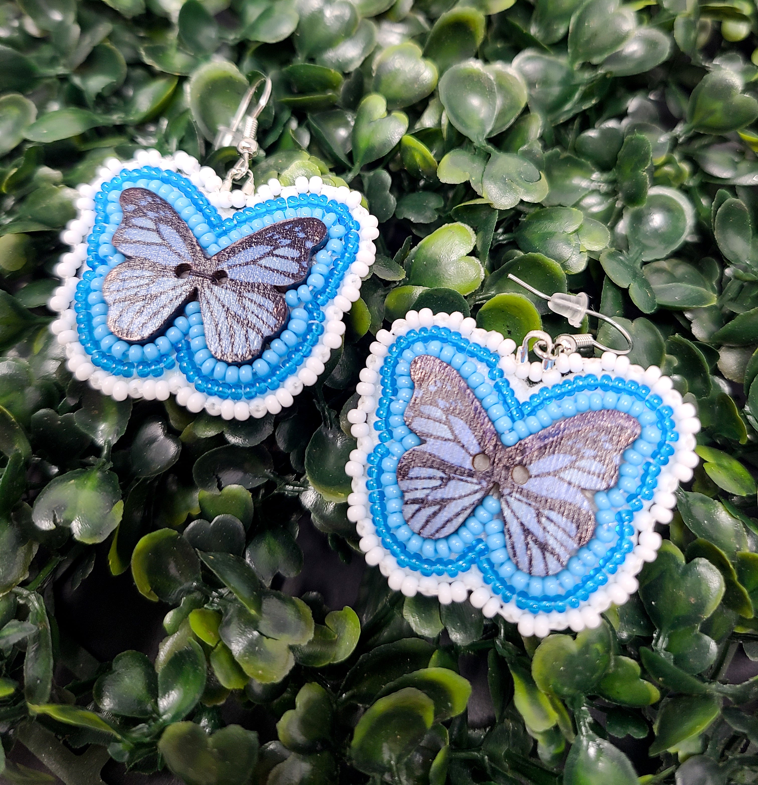 Kendra Nanooch Beaded Butterfly Earrings