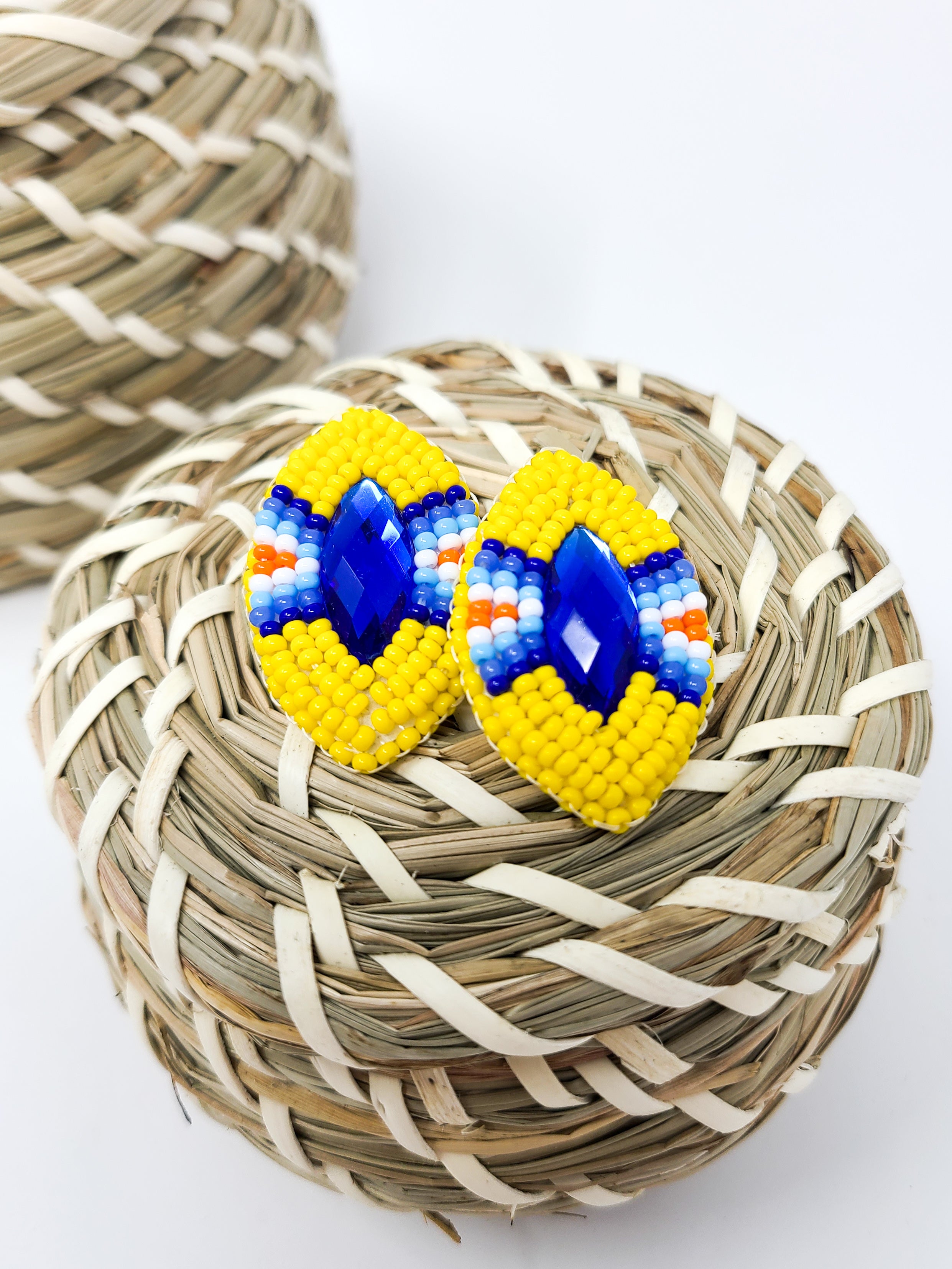 Sunny Poloz Beaded Earrings (MD)