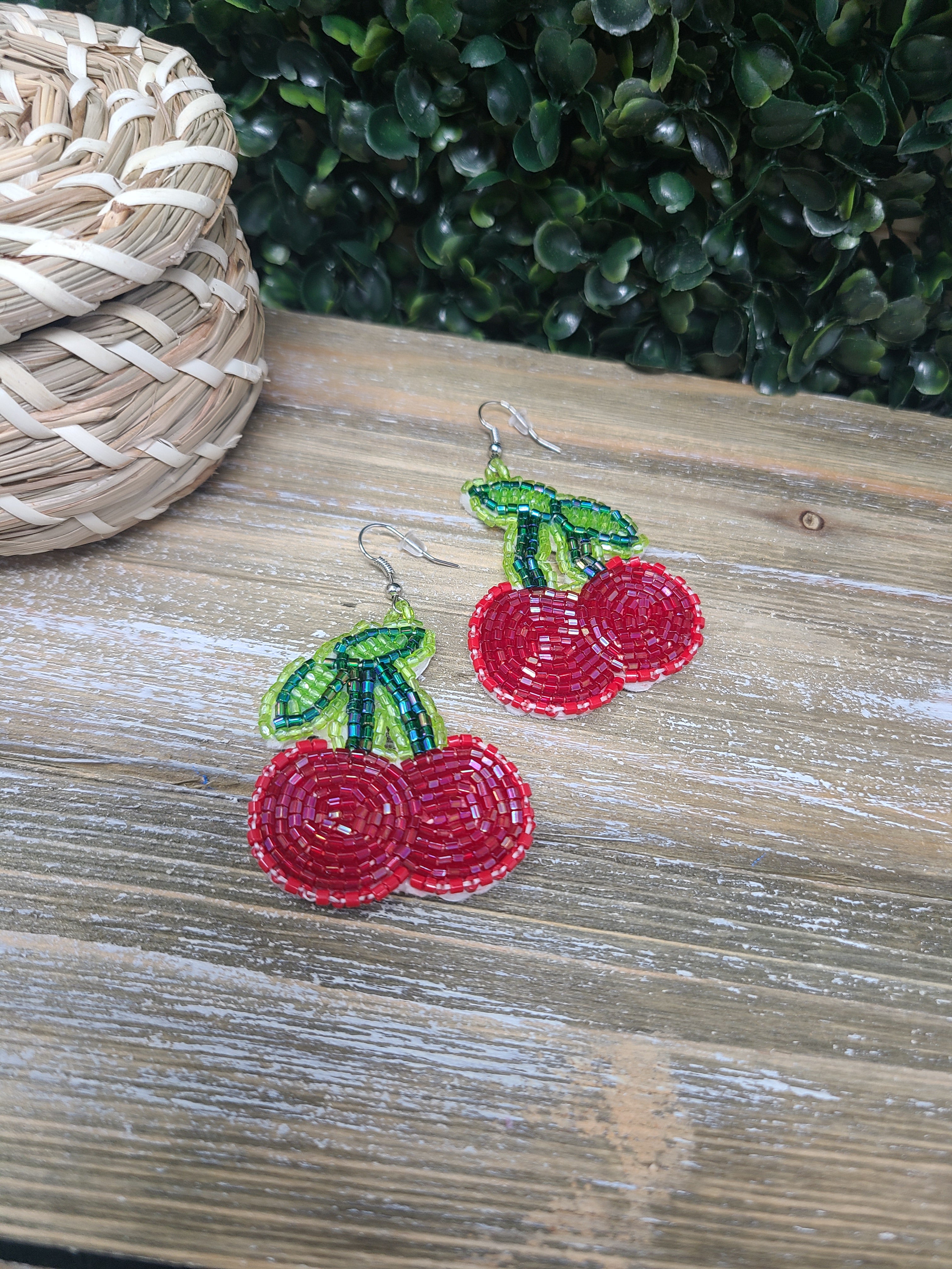 Kendra Nanooch Beaded Berry Earrings