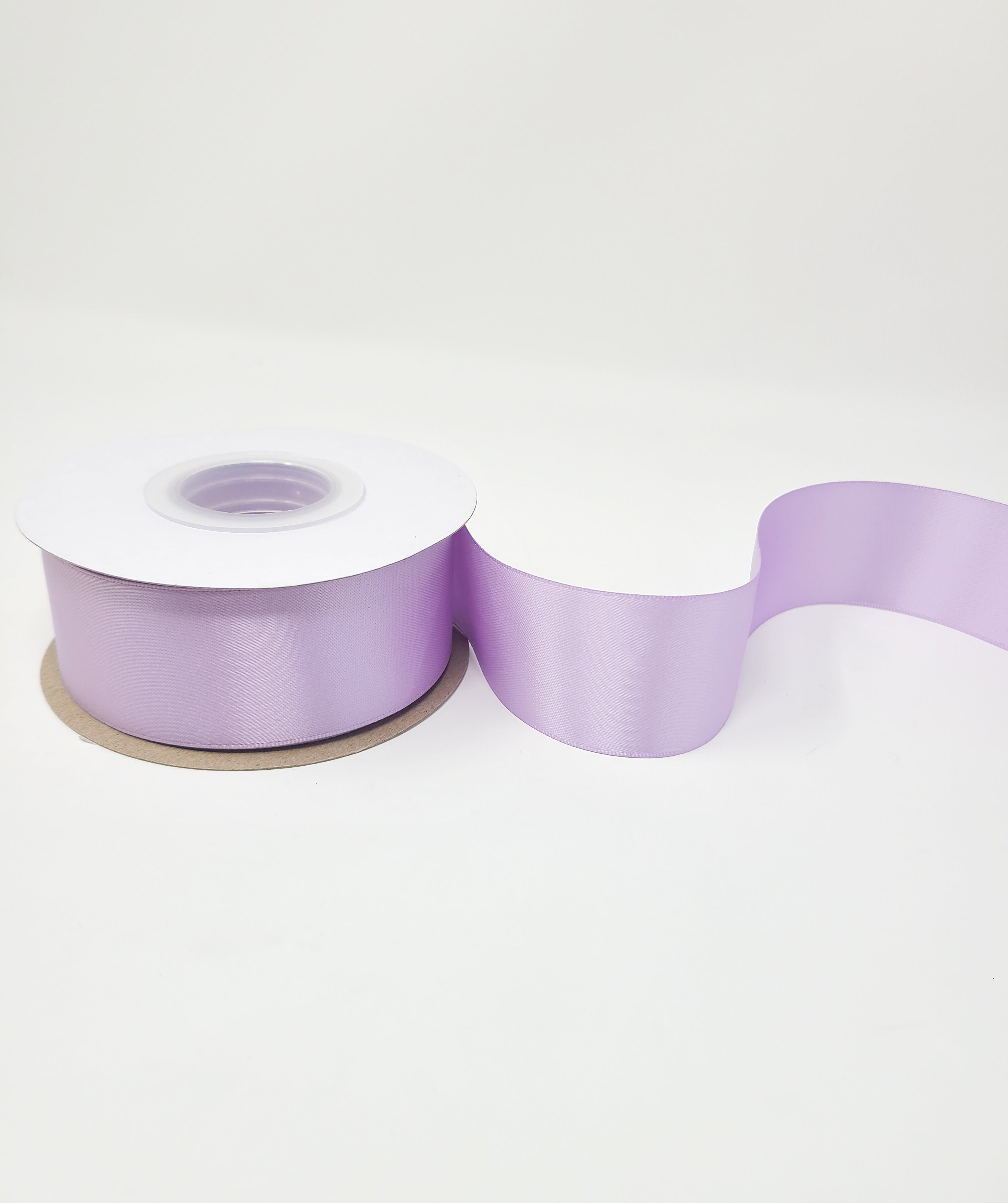 Lt Orchid - Double Face 1.5 inch Solid Colored Ribbon