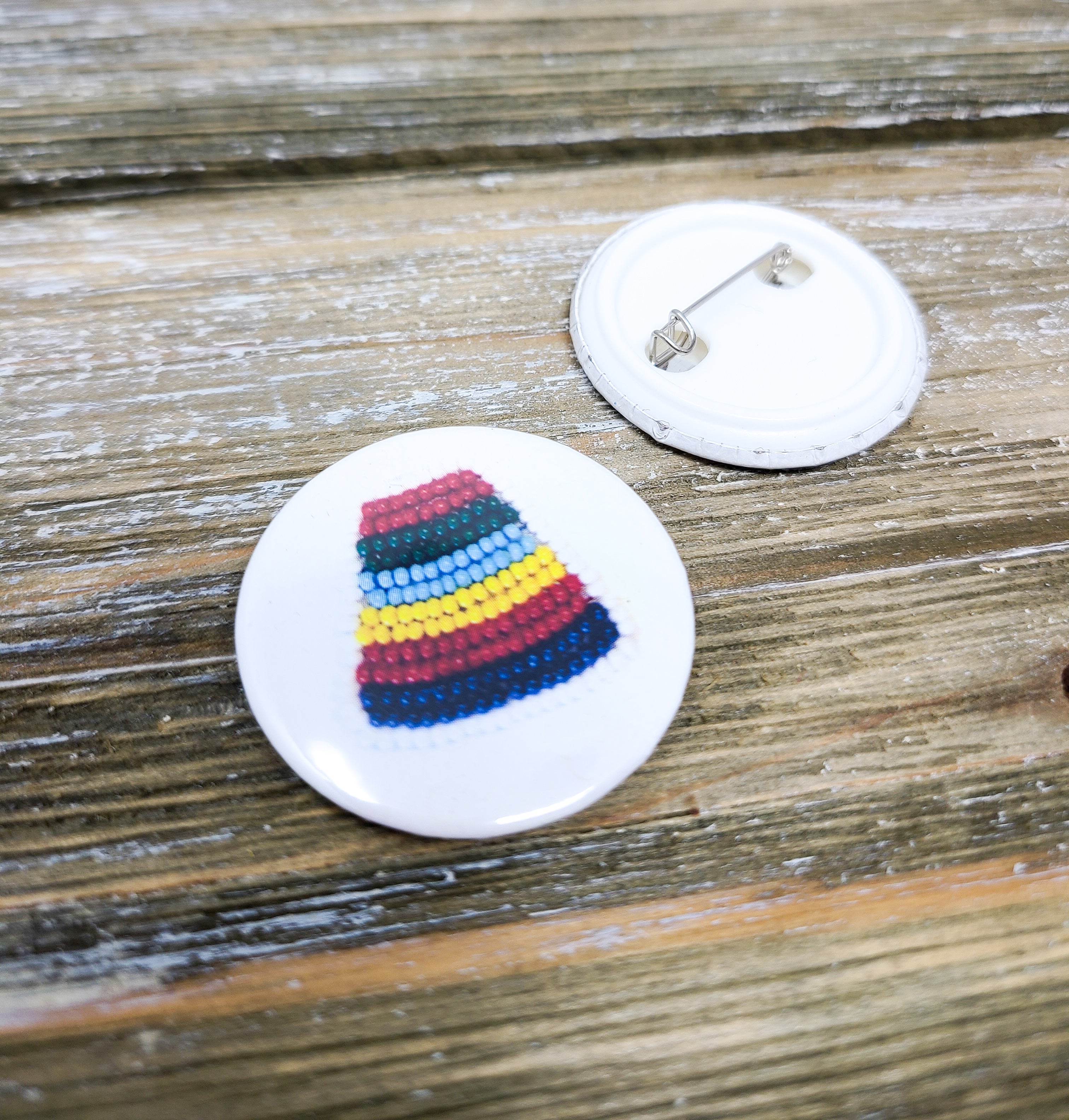 Alberta Indigenous Art Buttons