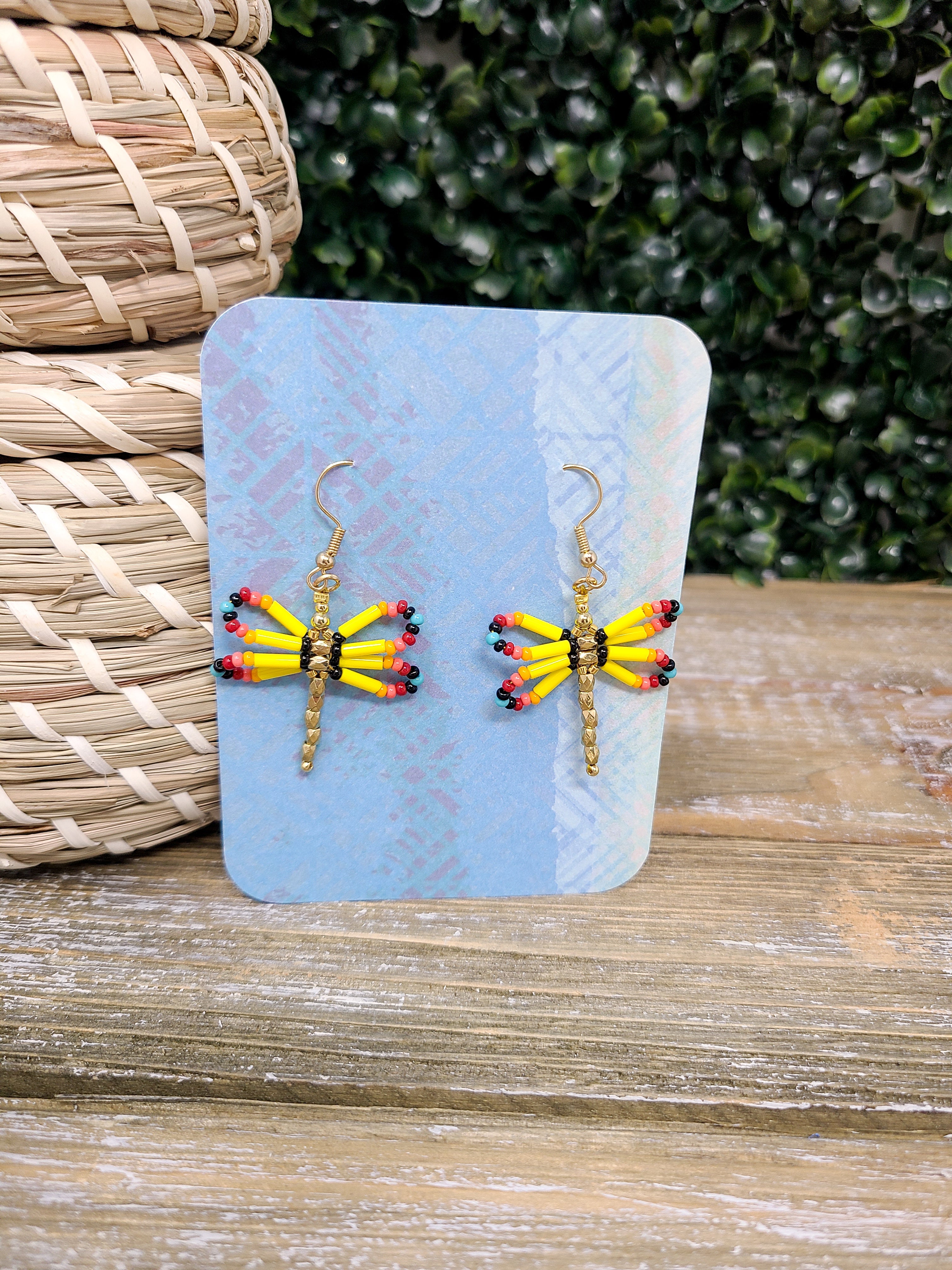 Geraldine Bekkattla Dragon Fly Earrings