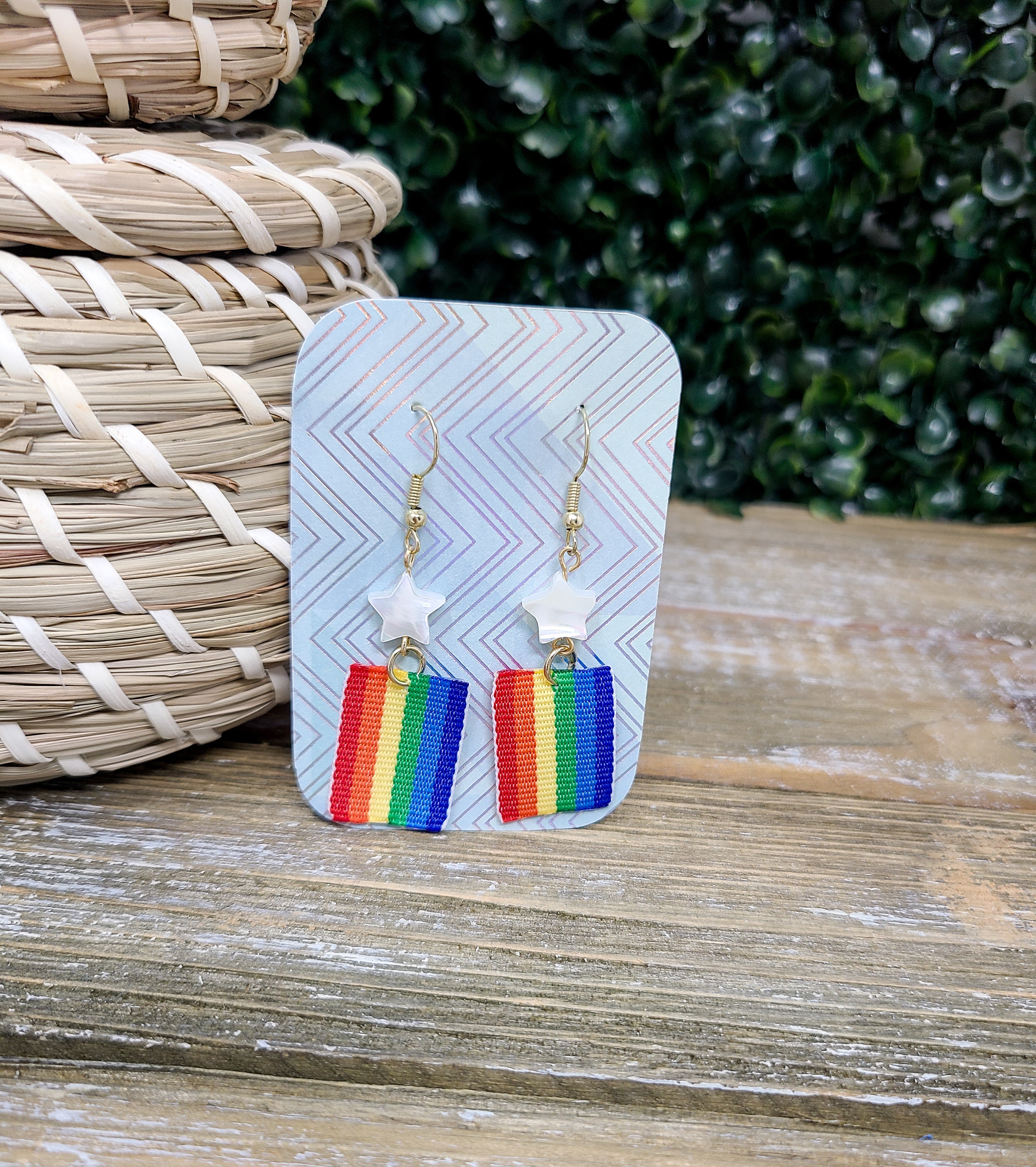 Geraldine Bekkattla Pride Ribbon Earrings