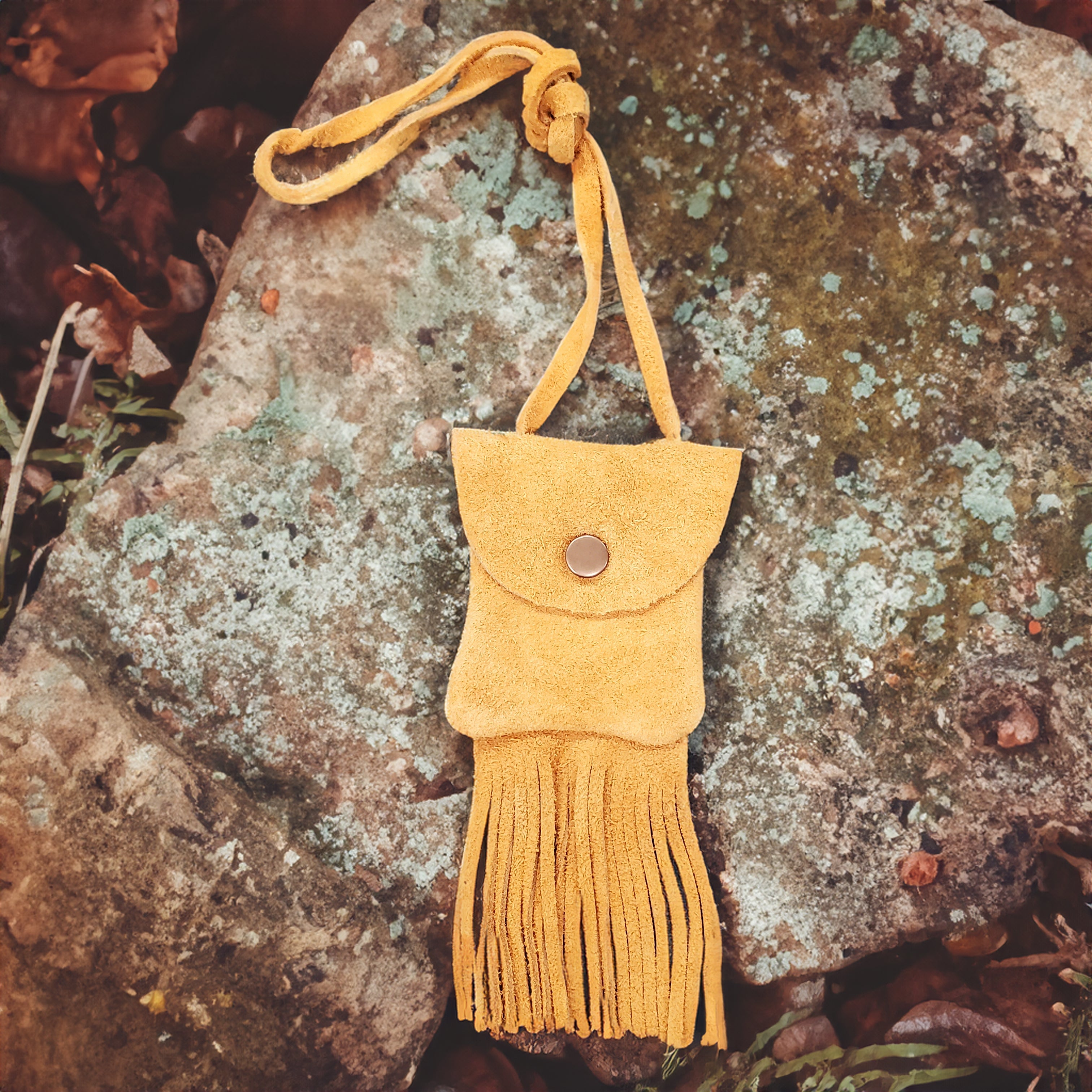 Leather medicine bag sale