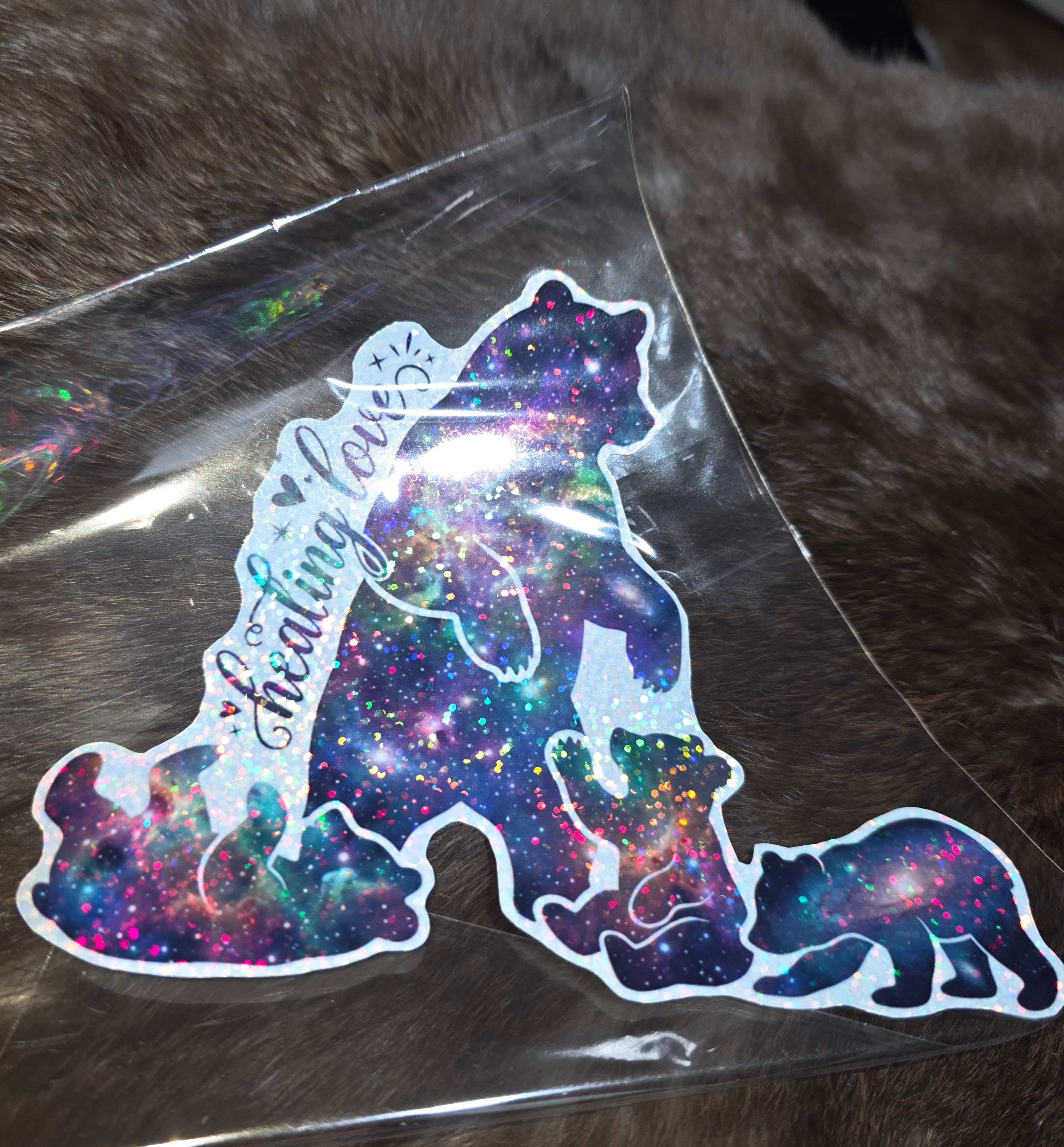 Arc of Spark Novelties Bear Family Stickers