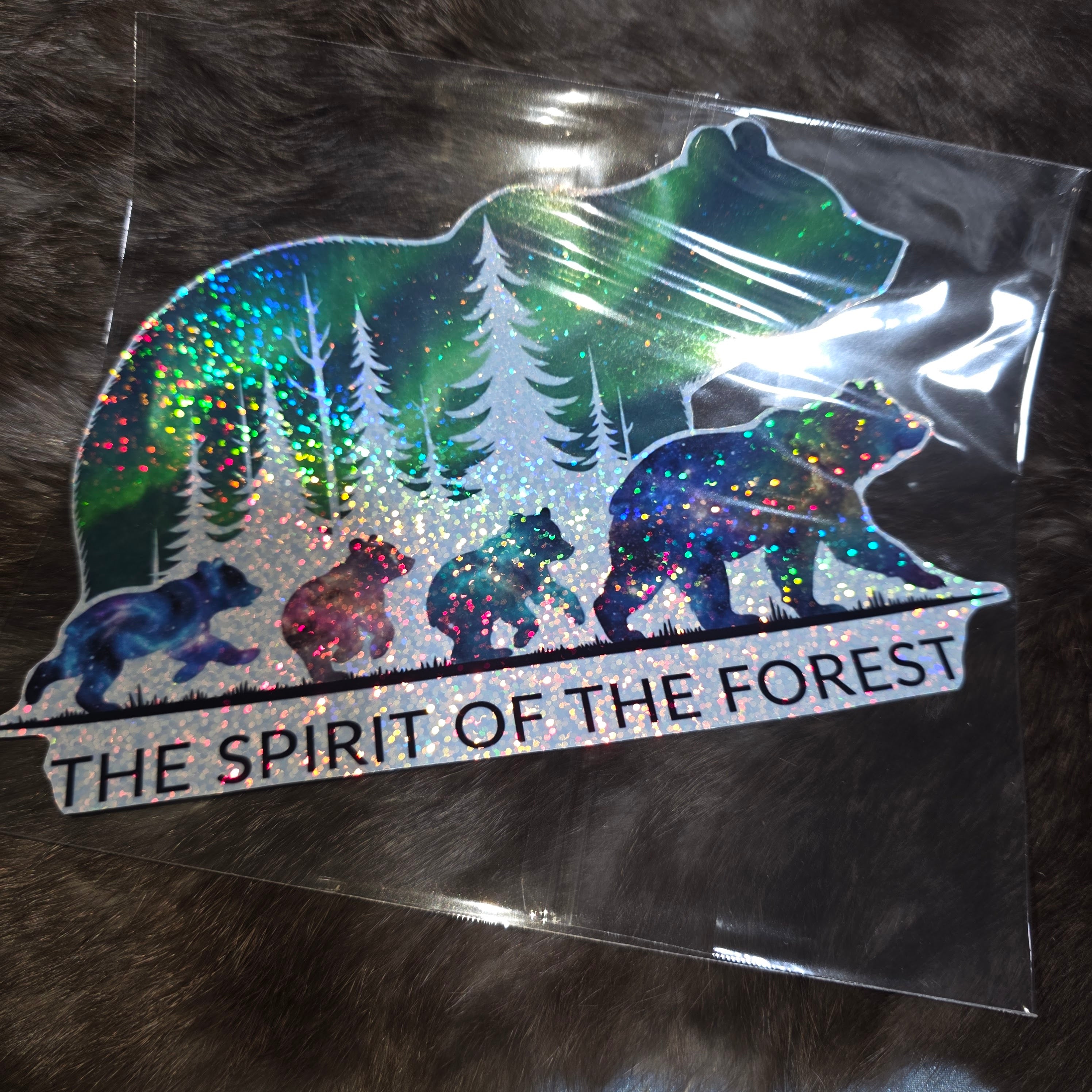 Arc of Spark Novelties Bear Family Stickers