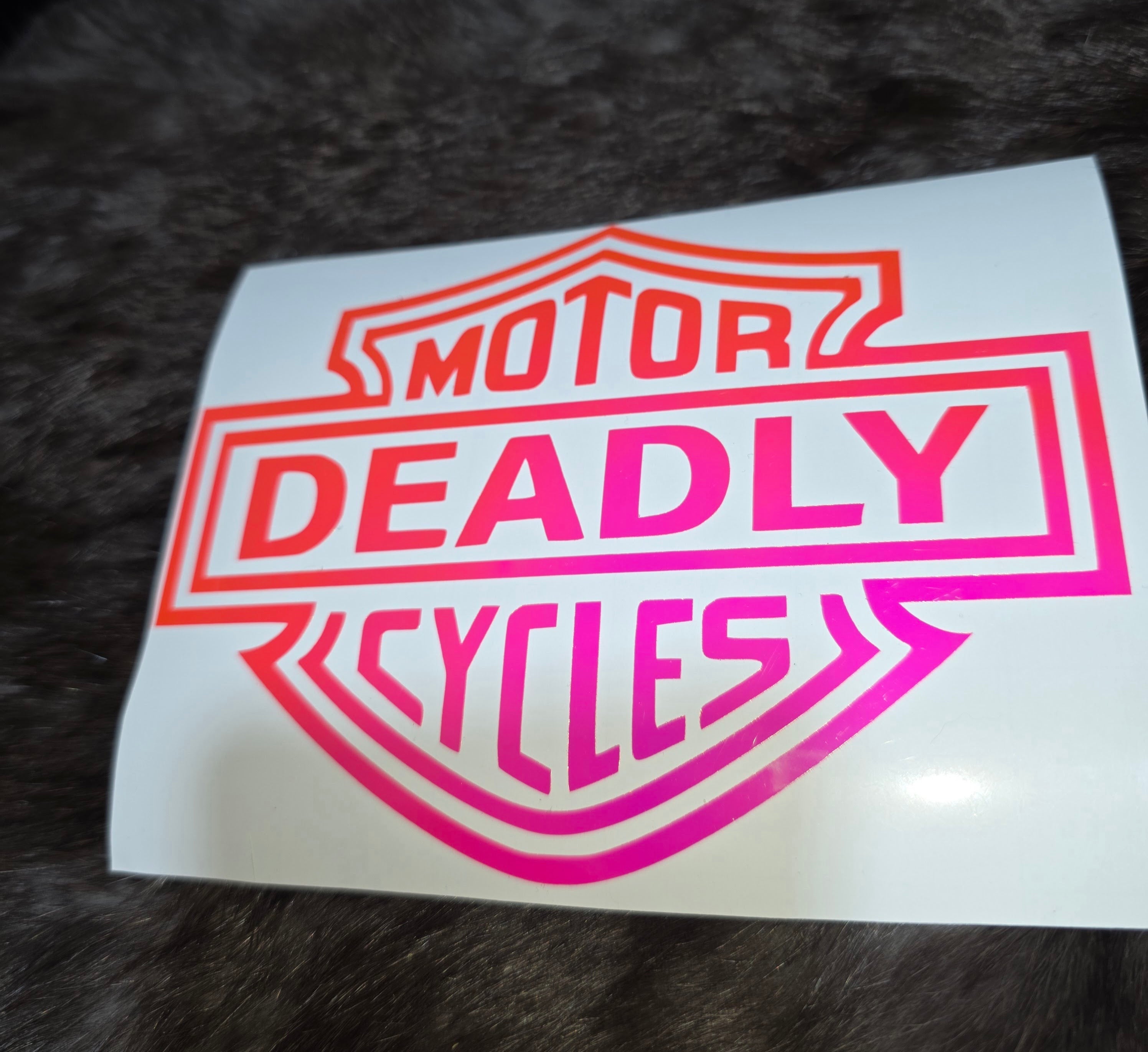 Arc of Spark Novelties Motorcycle Stickers