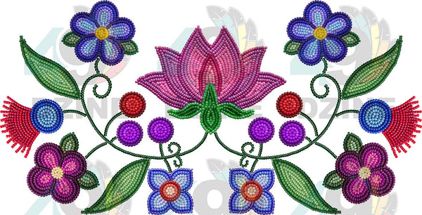 Petal Serenity Beadwork Various Sizes