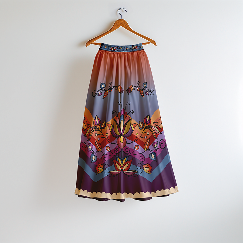 Ember Blossom Skirt