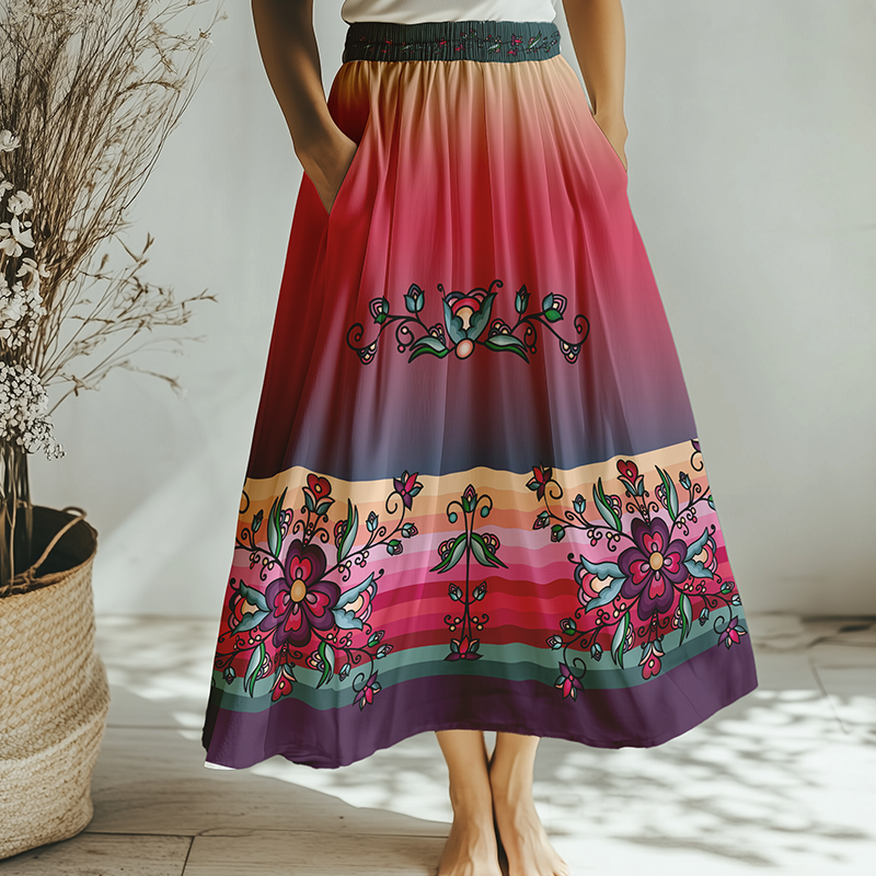 Amber Evening Garland Skirt