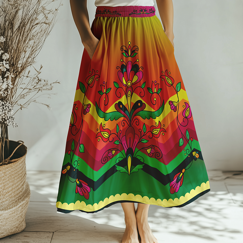 Autumn Kinship Wreath Skirt