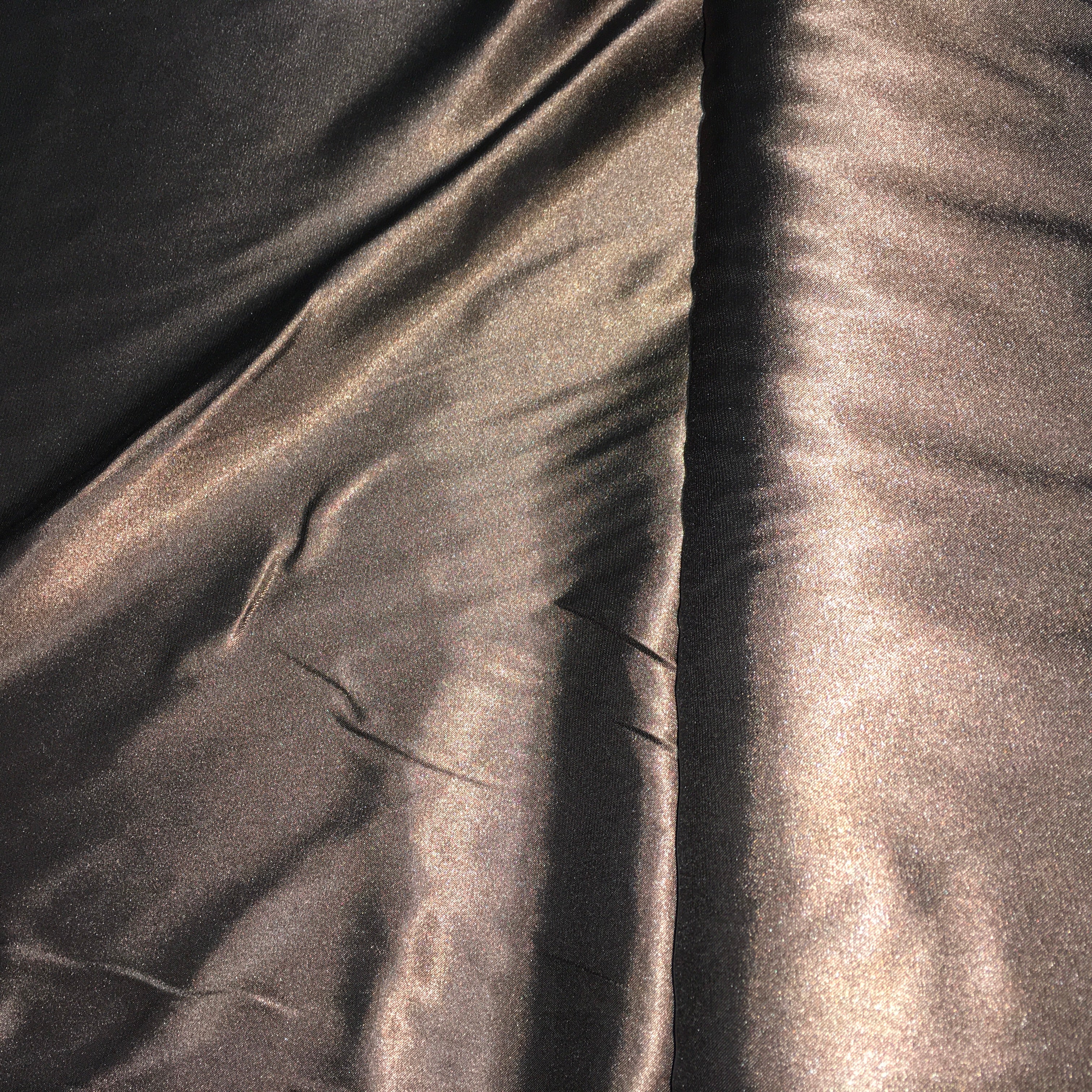 Satin Fabric Chocolate