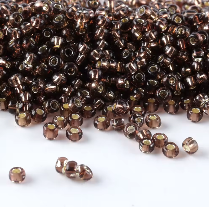 Seed Beads Size 11/0 - Sheer Earth