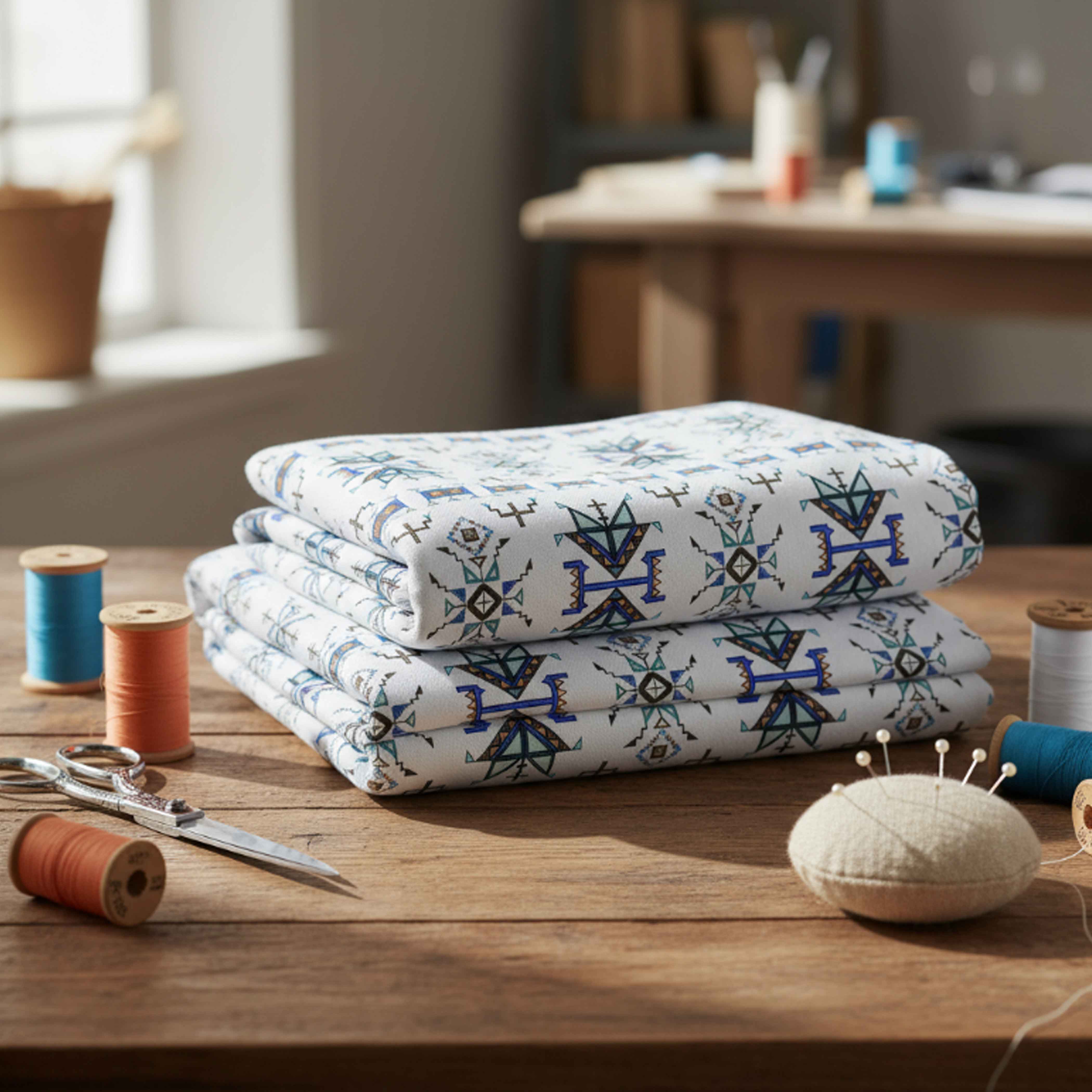 Eagle Strike White Cotton Poplin