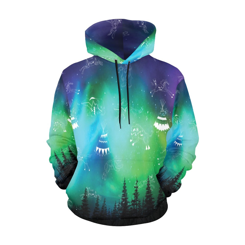 Aurora Medicine Animals Pullover Hoodie