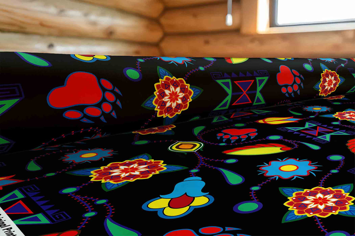 Bear Clan Floral Cotton Poplin