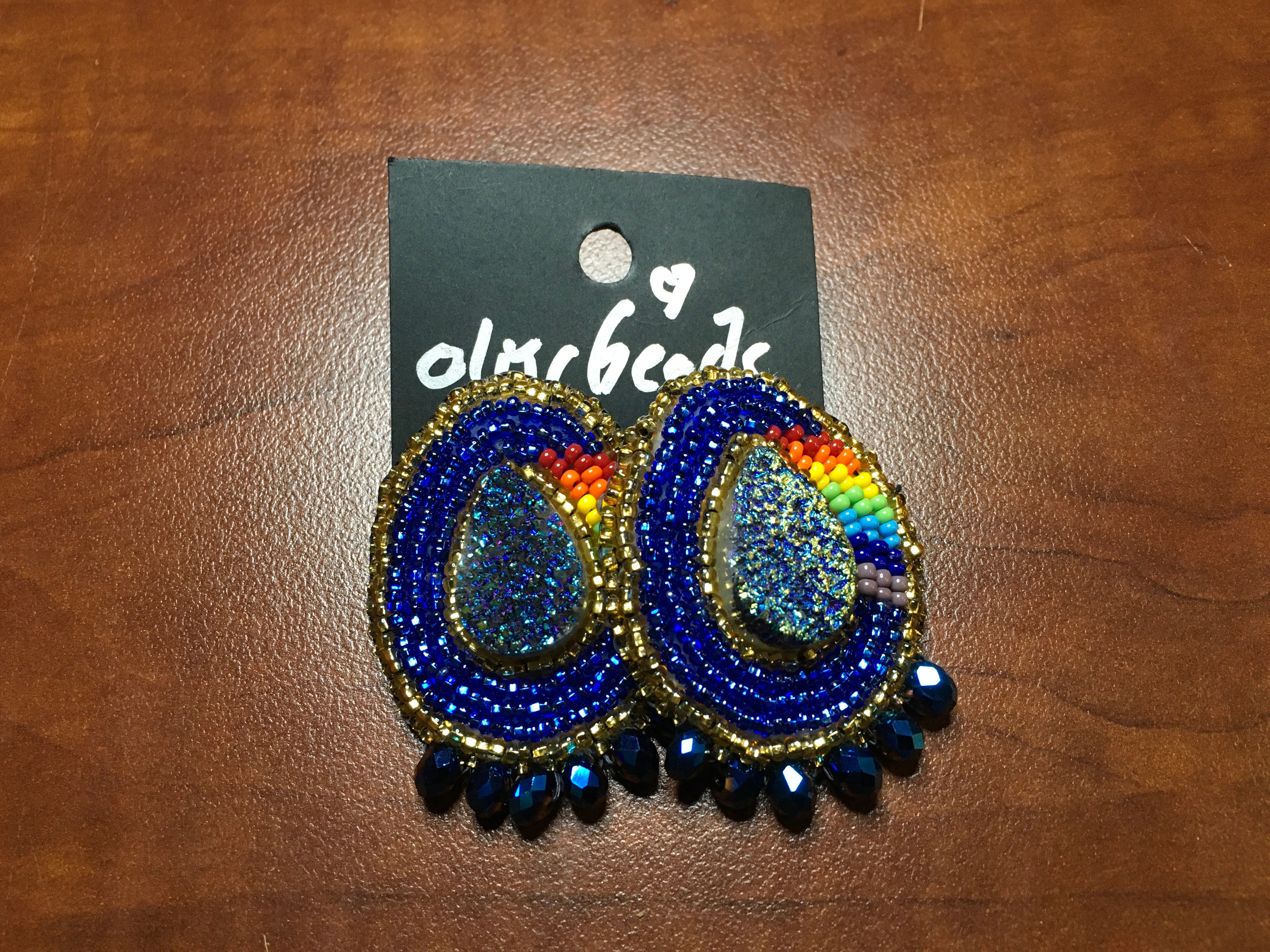 Sunny Poloz Beaded Earrings (MD)