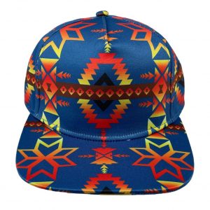 Geometric Snapback Hat