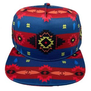 Geometric Snapback Hat