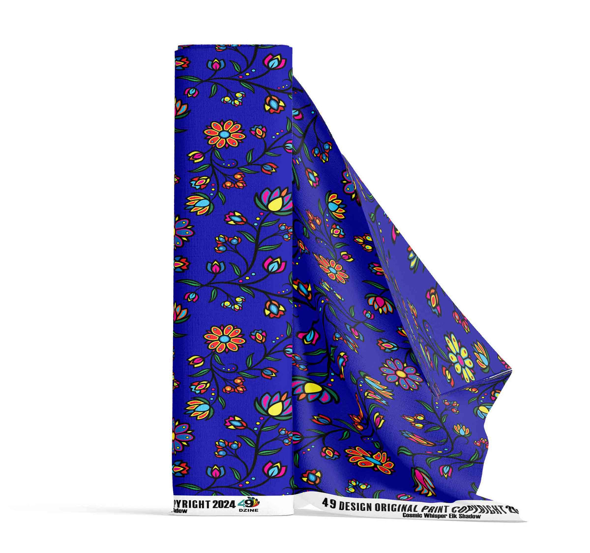 Cosmic Whisper Elk Shadow Cotton Poplin