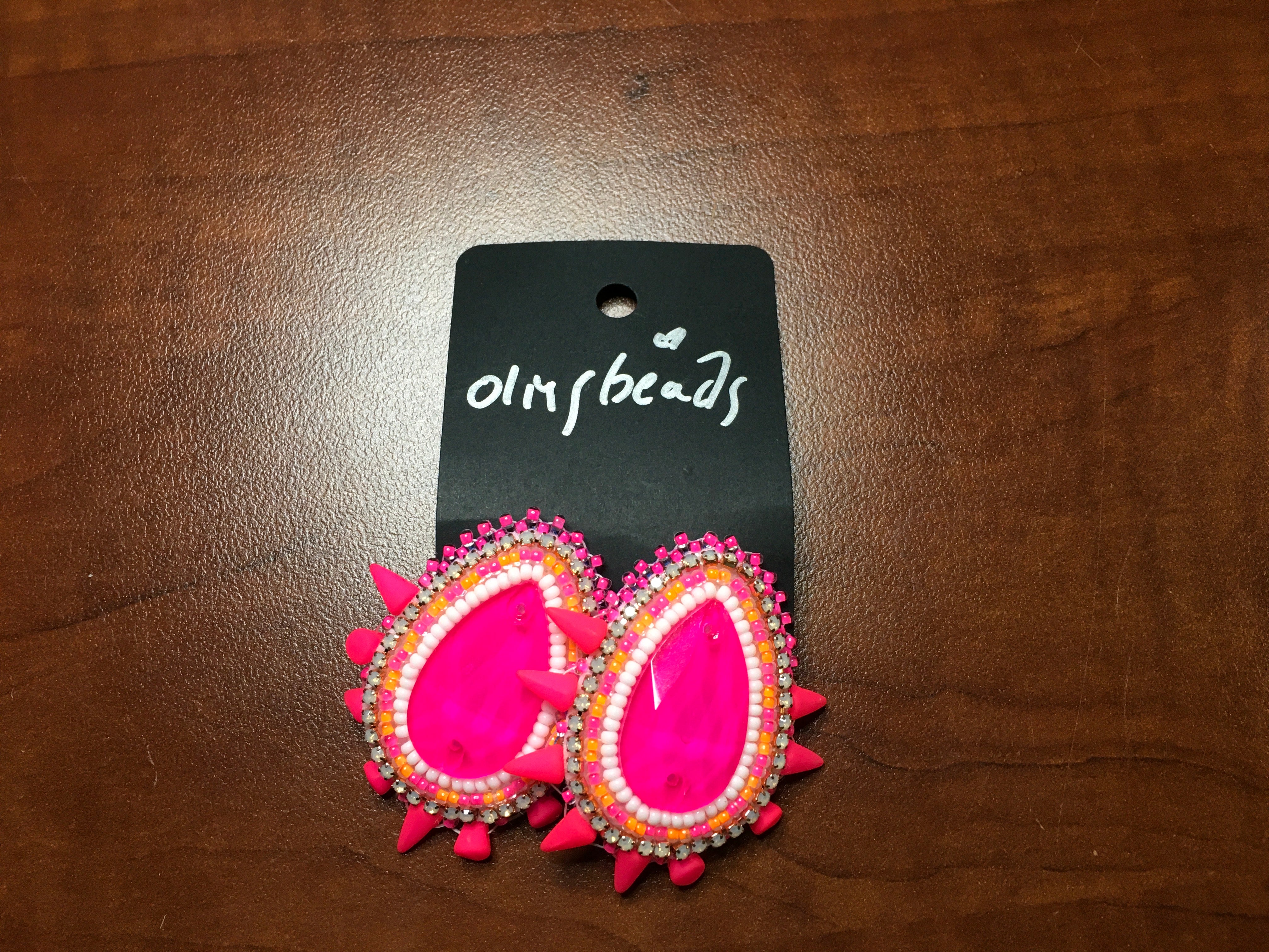 Sunny Poloz Beaded Earrings (MD)