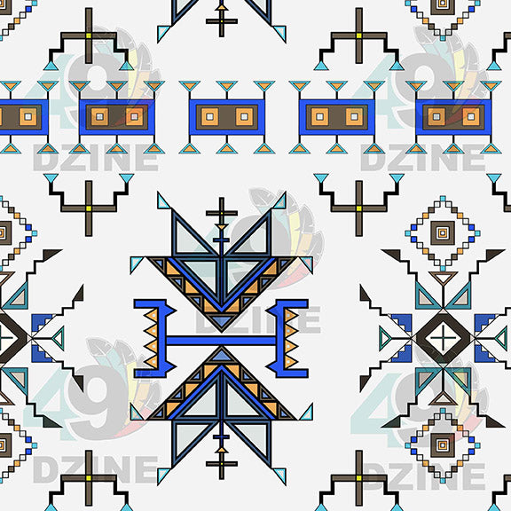 Eagle Strike White Satin Fabric